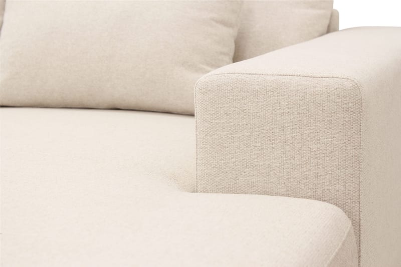 Grande 5-sits U-Soffa med Divan Höger - Beige Tyg - Products - Möbler - Soffa - U-soffa