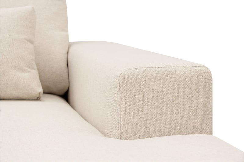 Grande 5-sits U-Soffa med Divan Höger - Beige Tyg - Products - Möbler - Soffa - U-soffa