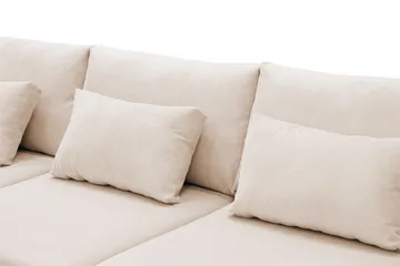 Grande 6-sits U-Soffa med Divan Höger - Beige Manchester - Products - Möbler - Soffa - U-soffa