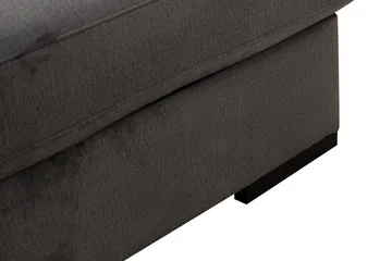 Grande 6-sits U-Soffa med Divan Höger - Mörkgrå Sammet - Products - Möbler - Soffa - Sammetssoffa
