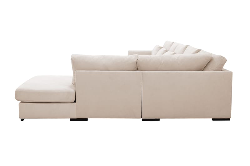 Grande 6-sits U-Soffa med Divan Vänster - Beige Manchester - Products - Möbler - Soffa - U-soffa