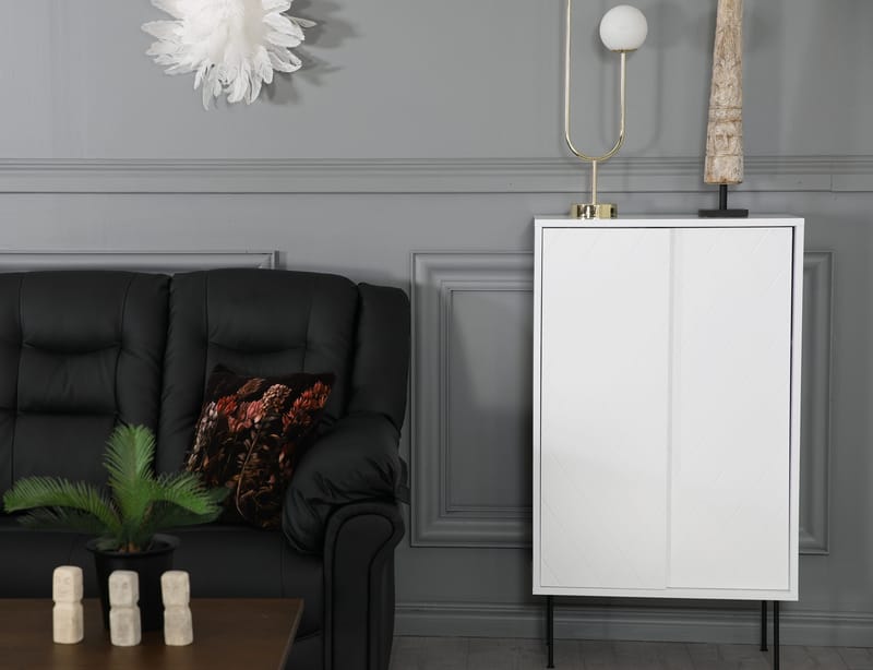 Hörnsoffa svart konstläder 5-sits - Peking - Svart - Products - Möbler - Soffa - Hörnsoffa