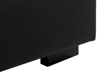 Crazy 7-sits Högervänd U-formad XX-Large Hörnsoffa med divan i Konstläder - Svart - Products - Möbler - Soffa - Hörnsoffa - Hörnsoffa med divan