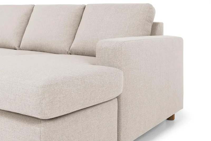 Crazy 7-sits Högervänd U-formad XX-Large Hörnsoffa med divan i Tyg - Beige - Products - Möbler - Soffa - Hörnsoffa - Hörnsoffa med divan
