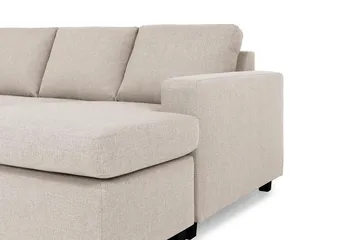 Crazy 7-sits Högervänd U-formad XX-Large Hörnsoffa med divan i Tyg - Beige - Products - Möbler - Soffa - Hörnsoffa