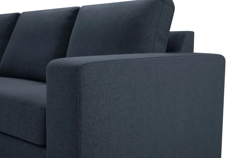 Crazy 7-sits Högervänd U-formad XX-Large Hörnsoffa med divan i Tyg - Blå - Products - Möbler - Soffa - Hörnsoffa