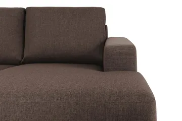 Crazy 7-sits Högervänd U-formad XX-Large Hörnsoffa med divan i Tyg - Brun - Products - Möbler - Soffa - Hörnsoffa - Hörnsoffa med divan
