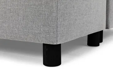 Crazy 7-sits Högervänd U-formad XX-Large Hörnsoffa med divan i Tyg - Grå - Products - Möbler - Soffa - Hörnsoffa - Hörnsoffa med divan