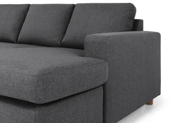 Crazy 7-sits Högervänd U-formad XX-Large Hörnsoffa med divan i Tyg - Mörkgrå - Products - Möbler - Soffa - Hörnsoffa - Hörnsoffa med divan