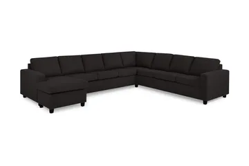 Crazy 7-sits Vändbar U-formad XX-Large Hörnsoffa med divan i Tyg - Antracit - Products - Möbler - Soffa - Hörnsoffa