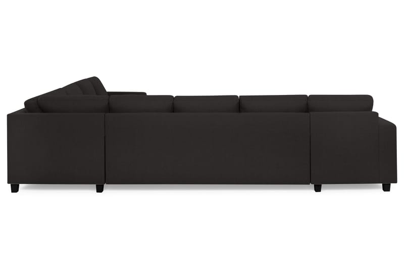 Crazy 7-sits Vändbar U-formad XX-Large Hörnsoffa med divan i Tyg - Antracit - Products - Möbler - Soffa - Hörnsoffa