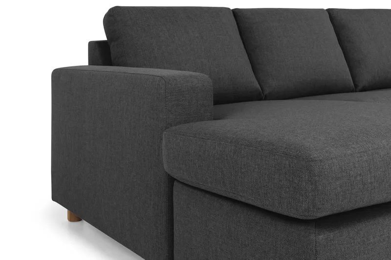 Crazy 7-sits Vändbar U-formad XX-Large Hörnsoffa med divan i Tyg - Antracit - Products - Möbler - Soffa - Hörnsoffa