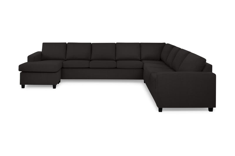 Crazy 7-sits Vändbar U-formad XX-Large Hörnsoffa med divan i Tyg - Antracit - Products - Möbler - Soffa - Hörnsoffa