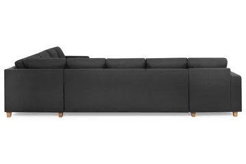 Crazy 7-sits Vändbar U-formad XX-Large Hörnsoffa med divan i Tyg - Antracit - Products - Möbler - Soffa - Hörnsoffa