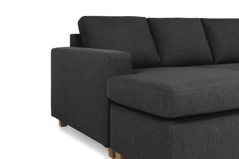 Crazy 7-sits Vändbar U-formad XX-Large Hörnsoffa med divan i Tyg - Antracit - Products - Möbler - Soffa - Hörnsoffa