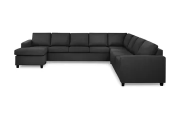 Crazy 7-sits Vändbar U-formad XX-Large Hörnsoffa med divan i Tyg - Antracit - Products - Möbler - Soffa - Hörnsoffa