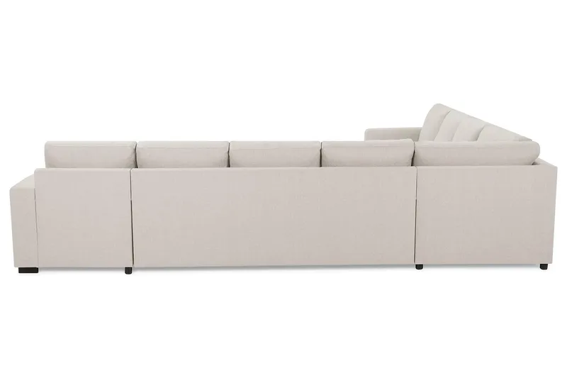 Crazy 7-sits Vändbar U-formad XX-Large Hörnsoffa med divan i Tyg - Beige - Products - Möbler - Soffa - Hörnsoffa