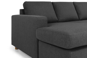 Crazy 7-sits Vändbar U-formad XX-Large Hörnsoffa med divan i Tyg - Mörkgrå / Antracit - Products - Möbler - Soffa - Hörnsoffa - Hörnsoffa med divan