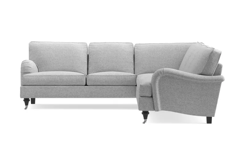 Howard Classic 6-sits L-formad Hörnsoffa i Tyg - Grå - Products - Möbler - Soffa - Hörnsoffa