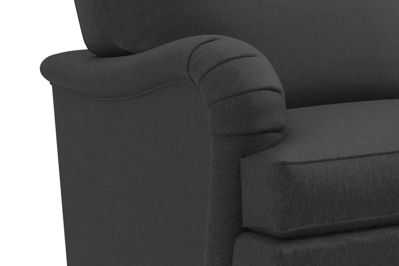 Howard Classic 6-sits L-formad Hörnsoffa i Tyg - Mörkgrå - Products - Möbler - Soffa - Hörnsoffa