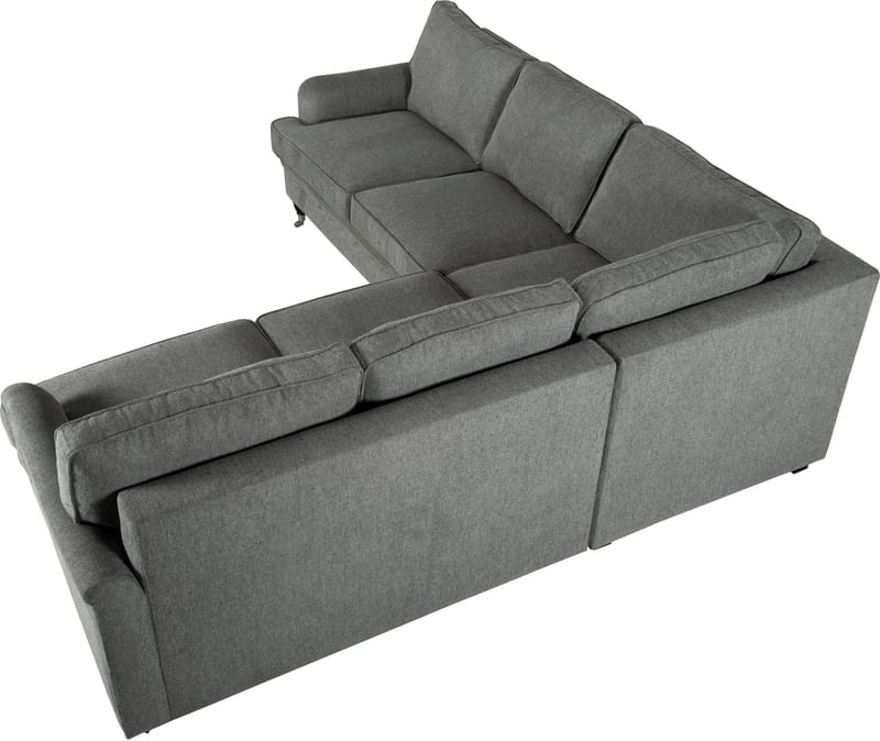 Howard hörnsoffa i Grått tyg 5-sits soffa - Grått - Products - Möbler - Soffa - Hörnsoffa