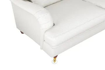 Howard Lyx 6-sits Högervänd L-formad Hörnsoffa i Bouclé - Vit - Products - Möbler - Soffa - Hörnsoffa