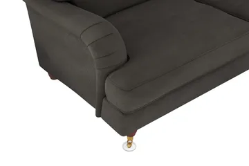 Howard Lyx 6-sits Högervänd L-formad Hörnsoffa i Manchester - Mörkgrå - Products - Möbler - Soffa - Hörnsoffa