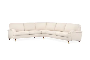 Howard Lyx 6-sits Vänstervänd L-formad Hörnsoffa i Manchester - Beige - Products - Möbler - Soffa - Hörnsoffa