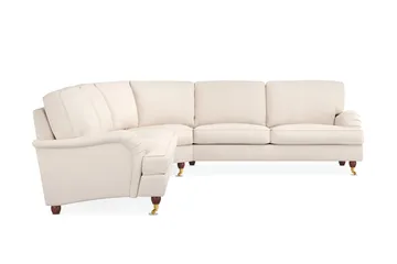 Howard Lyx 6-sits Vänstervänd L-formad Hörnsoffa i Manchester - Beige - Products - Möbler - Soffa - Hörnsoffa