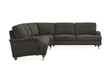 Howard Lyx 6-sits Vänstervänd L-formad Hörnsoffa i Manchester - Mörkgrå - Products - Möbler - Soffa - Hörnsoffa
