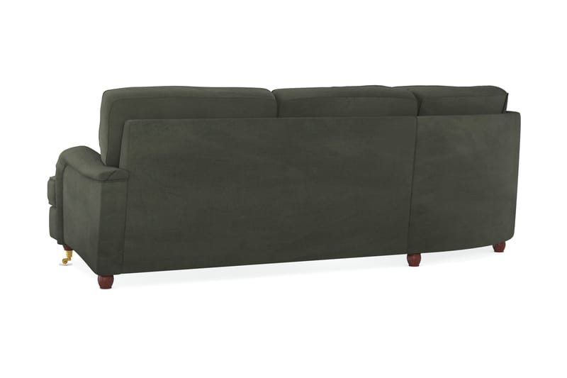 Howard Lyx 6-sits Vänstervänd L-formad Hörnsoffa i Manchester - Mörkgrön - Products - Möbler - Soffa - Hörnsoffa