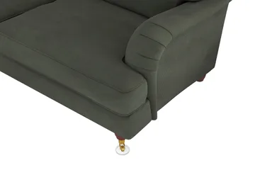 Howard Lyx 6-sits Vänstervänd L-formad Hörnsoffa i Manchester - Mörkgrön - Products - Möbler - Soffa - Hörnsoffa
