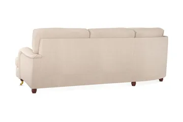 Howard Lyx 6-sits Vänstervänd L-formad Hörnsoffa i Tyg - Beige - Products - Möbler - Soffa - Hörnsoffa