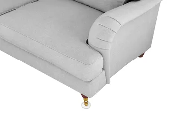 Howard Lyx 6-sits Vänstervänd L-formad Hörnsoffa i Tyg - Ljusgrå - Products - Möbler - Soffa - Hörnsoffa