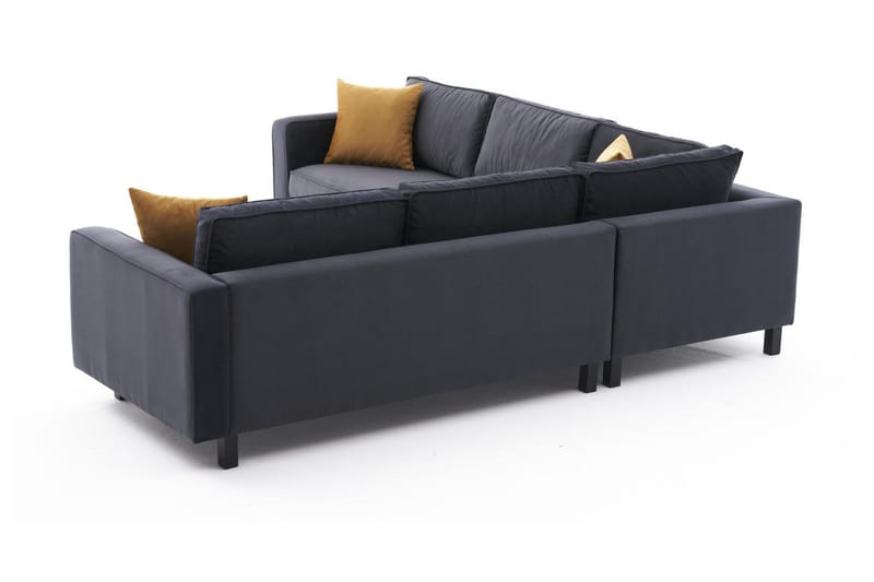 Kaletea Soffa m. Divan 4-sits - Mörkgrå - Products - Möbler - Soffa - Hörnsoffa