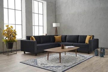 Kaletea Soffa m. Divan 4-sits - Mörkgrå - Products - Möbler - Soffa - Hörnsoffa