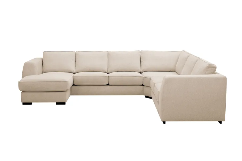Optus 5-sits Hörnsoffa med divan vändbar - Beige - Products - Möbler - Soffa - Hörnsoffa