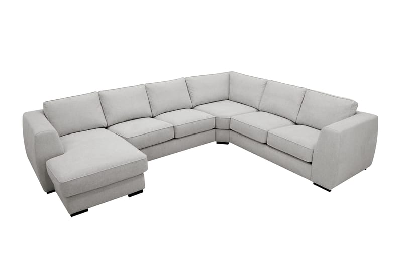 Optus 5-sits Hörnsoffa med divan vändbar - Ljusgrå - Products - Möbler - Soffa - Hörnsoffa