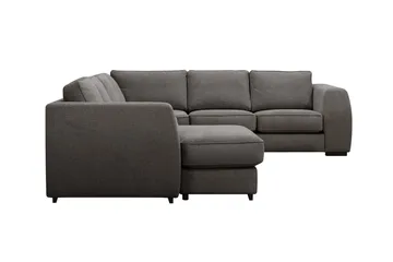 Optus 5-sits Hörnsoffa med divan vändbar - Mörkgrå - Products - Möbler - Soffa - Hörnsoffa