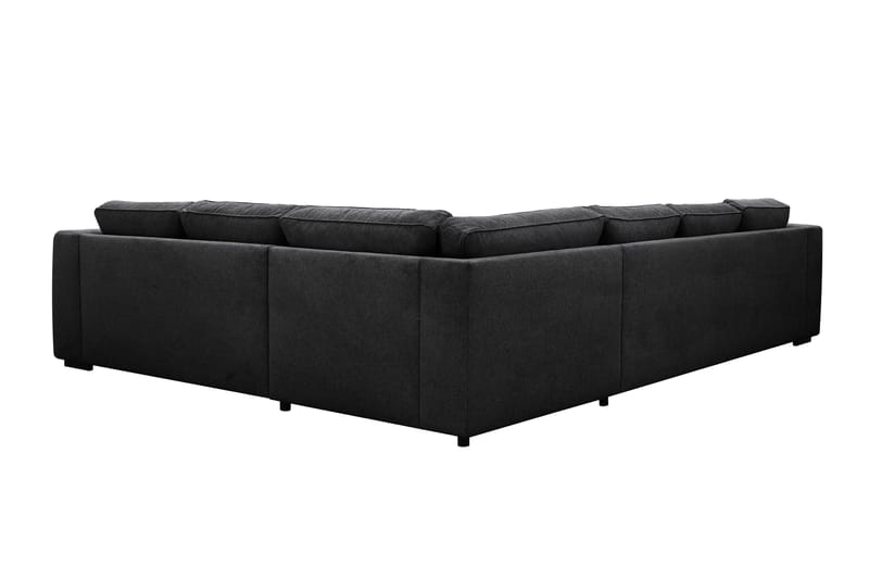 Optus 5-sits Hörnsoffa med divan vändbar - Svart - Products - Möbler - Soffa - Hörnsoffa