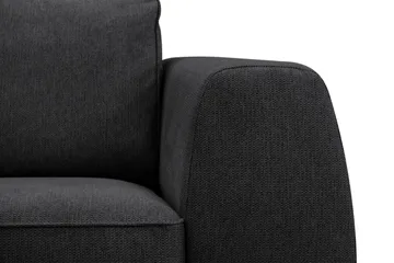Optus 5-sits Hörnsoffa med divan vändbar - Svart - Products - Möbler - Soffa - Hörnsoffa