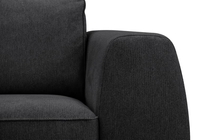 Optus 5-sits Hörnsoffa med divan vändbar - Svart - Products - Möbler - Soffa - Hörnsoffa