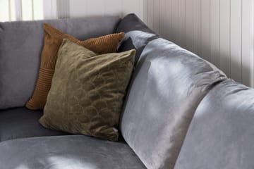 Trend 5-sits Vänstervänd U-formad Hörnsoffa med divan i Sammet - Ljusgrå - Products - Möbler - Soffa - Hörnsoffa