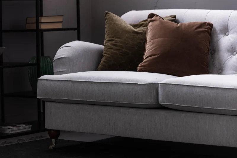 Howard 2-sits Tygsoffa - Grå - Products - Möbler - Soffa - 2 sits soffa