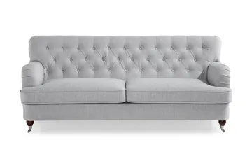 Howard 3-sits Tygsoffa - Grå - Products - Möbler - Soffa - 3 sits soffa