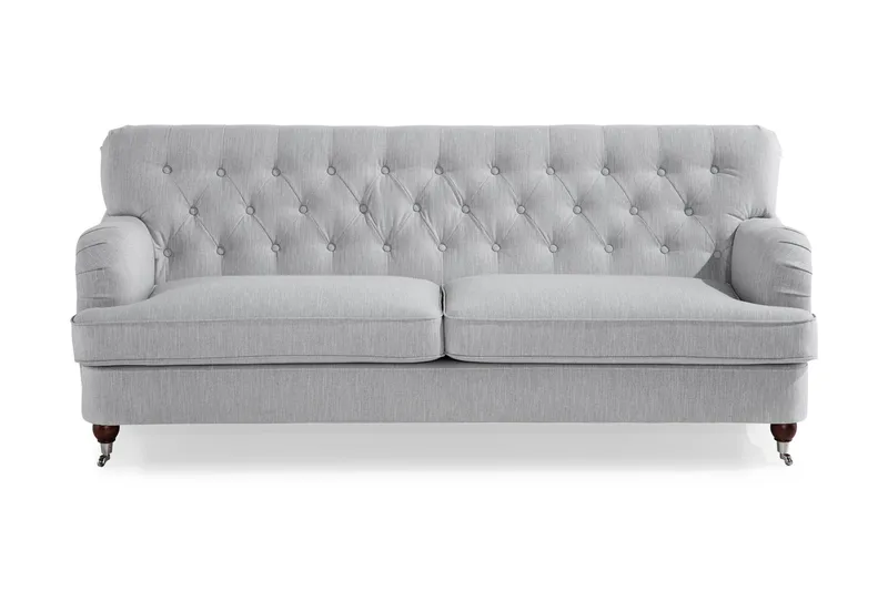 Howard 3-sits Tygsoffa - Grå - Products - Möbler - Soffa - 3 sits soffa