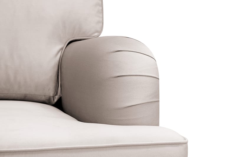 Howard Classic 3-sits Sammetsoffa - Beige - Products - Möbler - Soffa - 3 sits soffa