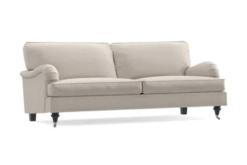 Howard Classic 3-sits Tygsoffa - Beige - Products - Möbler - Soffa - 3 sits soffa
