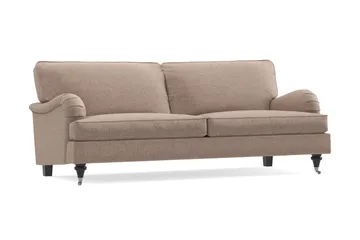 Howard Classic 3-sits Tygsoffa - Mörkbeige - Products - Möbler - Soffa - 3 sits soffa