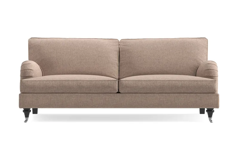 Howard Classic 3-sits Tygsoffa - Mörkbeige - Products - Möbler - Soffa - 3 sits soffa